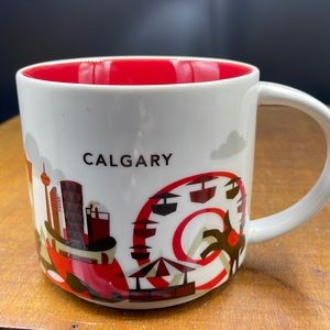 Starbucks you are here Calgary coffee mug